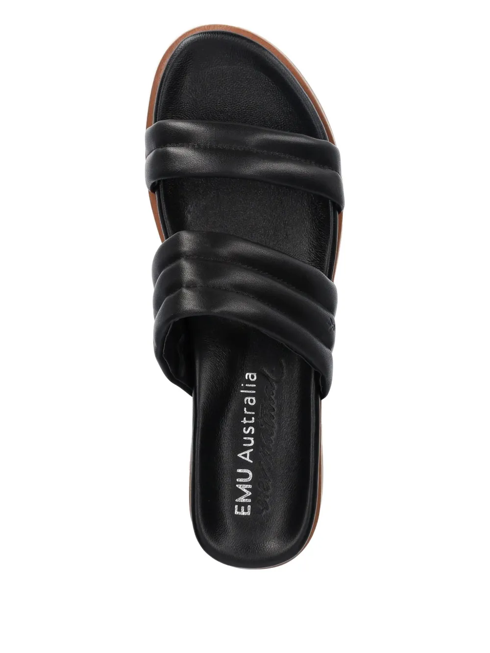 EMU AUSTRALIA Bondi padded double-strap slides Black