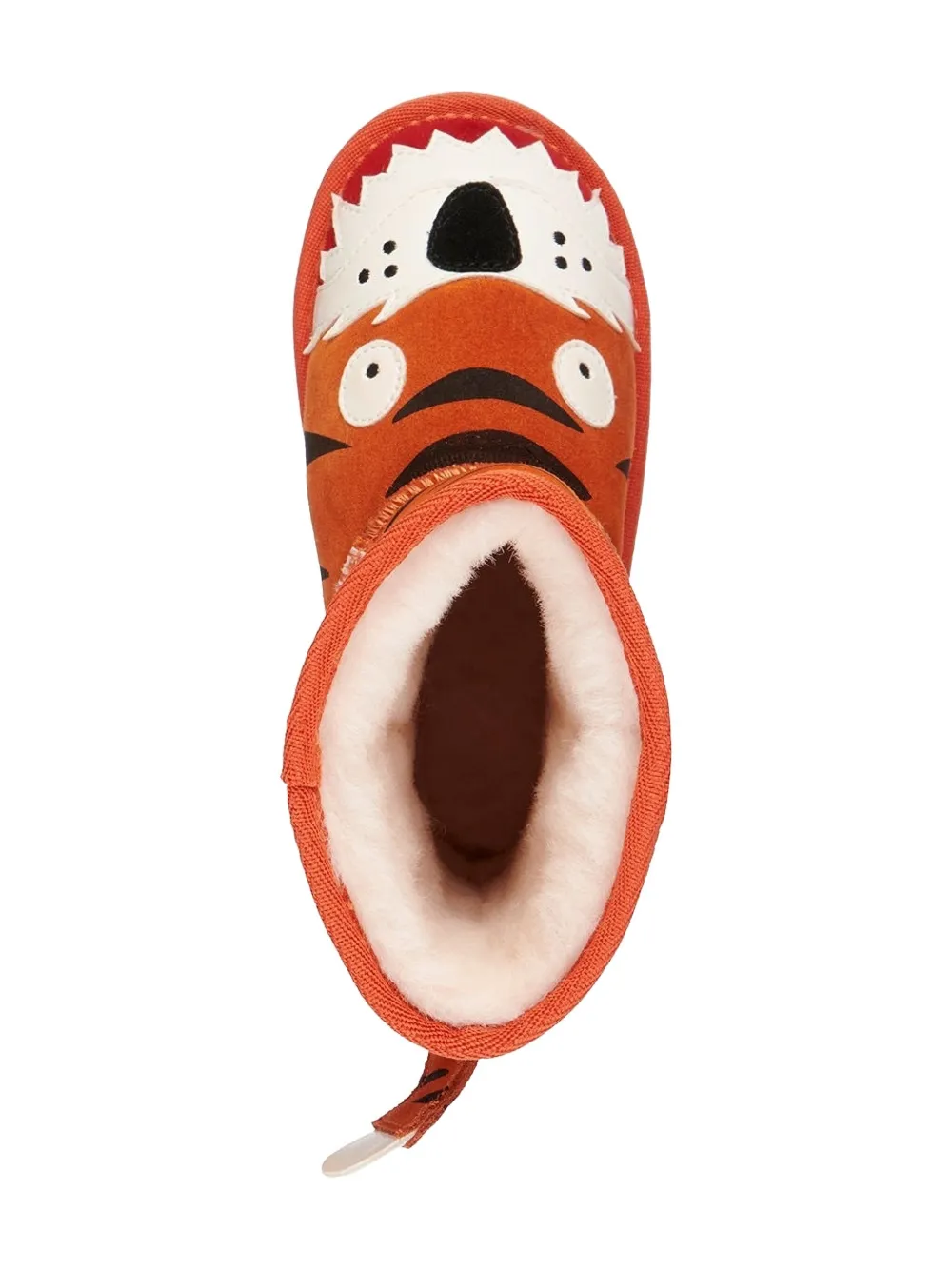 Emu Kids tiger-tail tall boots Orange