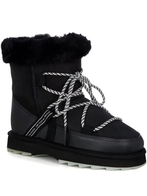 EMU AUSTRALIA Blurred lace-up snow boots