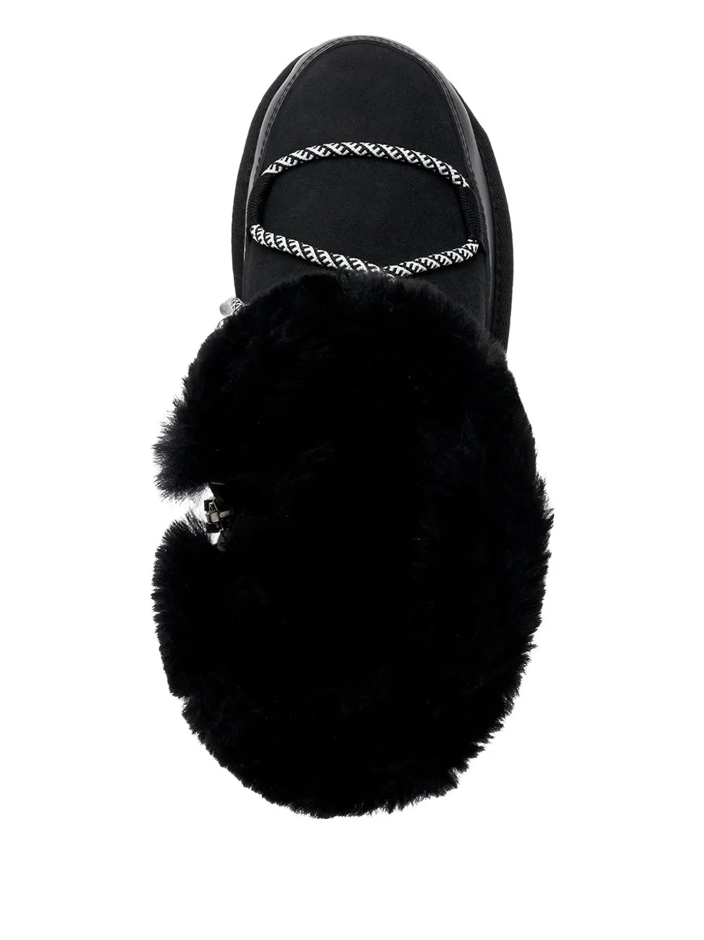EMU AUSTRALIA Blurred lace-up snow boots Black