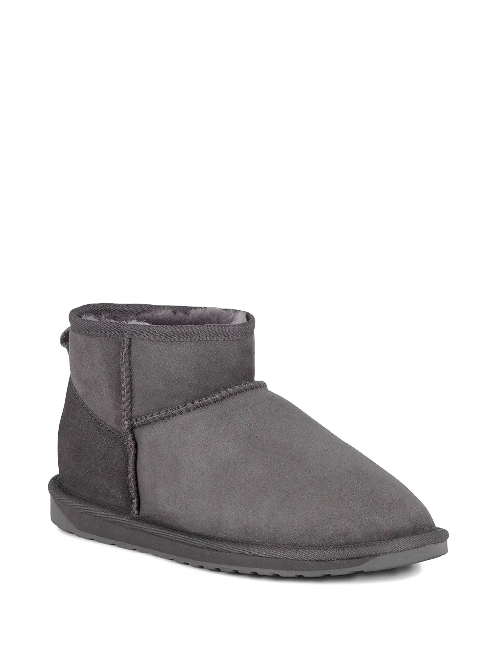 Emu Australia Suede Ankle Boots In Gray