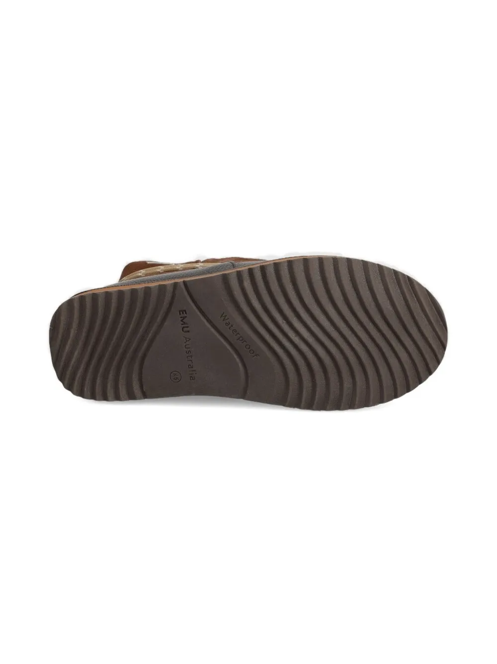 Emu Lace-up Suede Boots In Brown