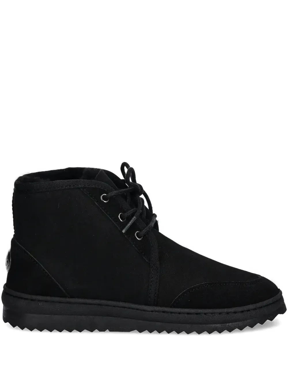 EMU AUSTRALIA lace-up suede desert boots | Black | Image 1