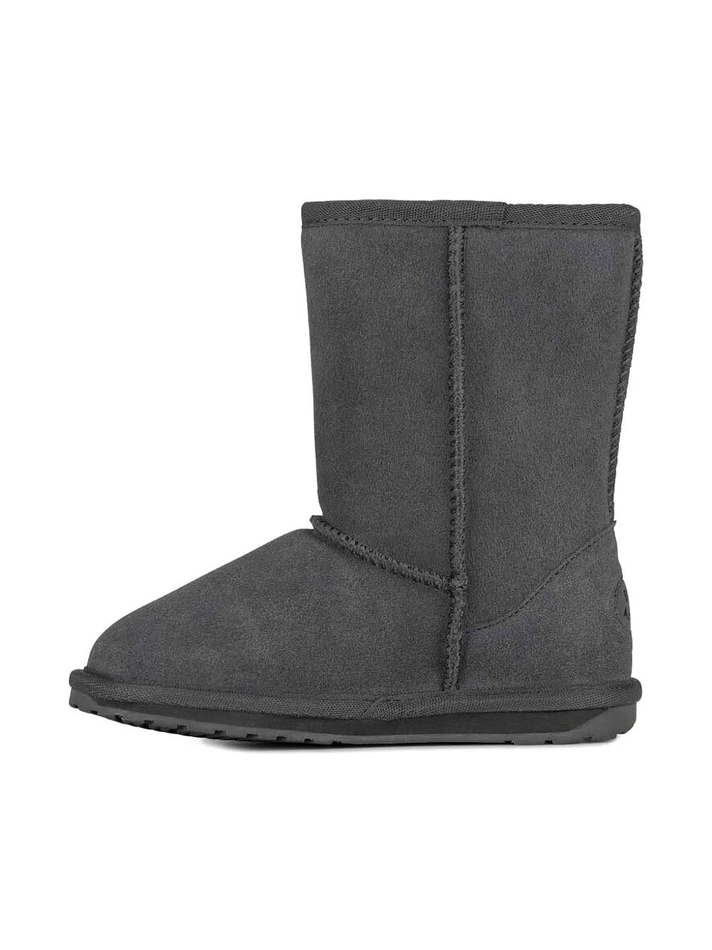 Emu Kids suede-upper ankle boots Grey