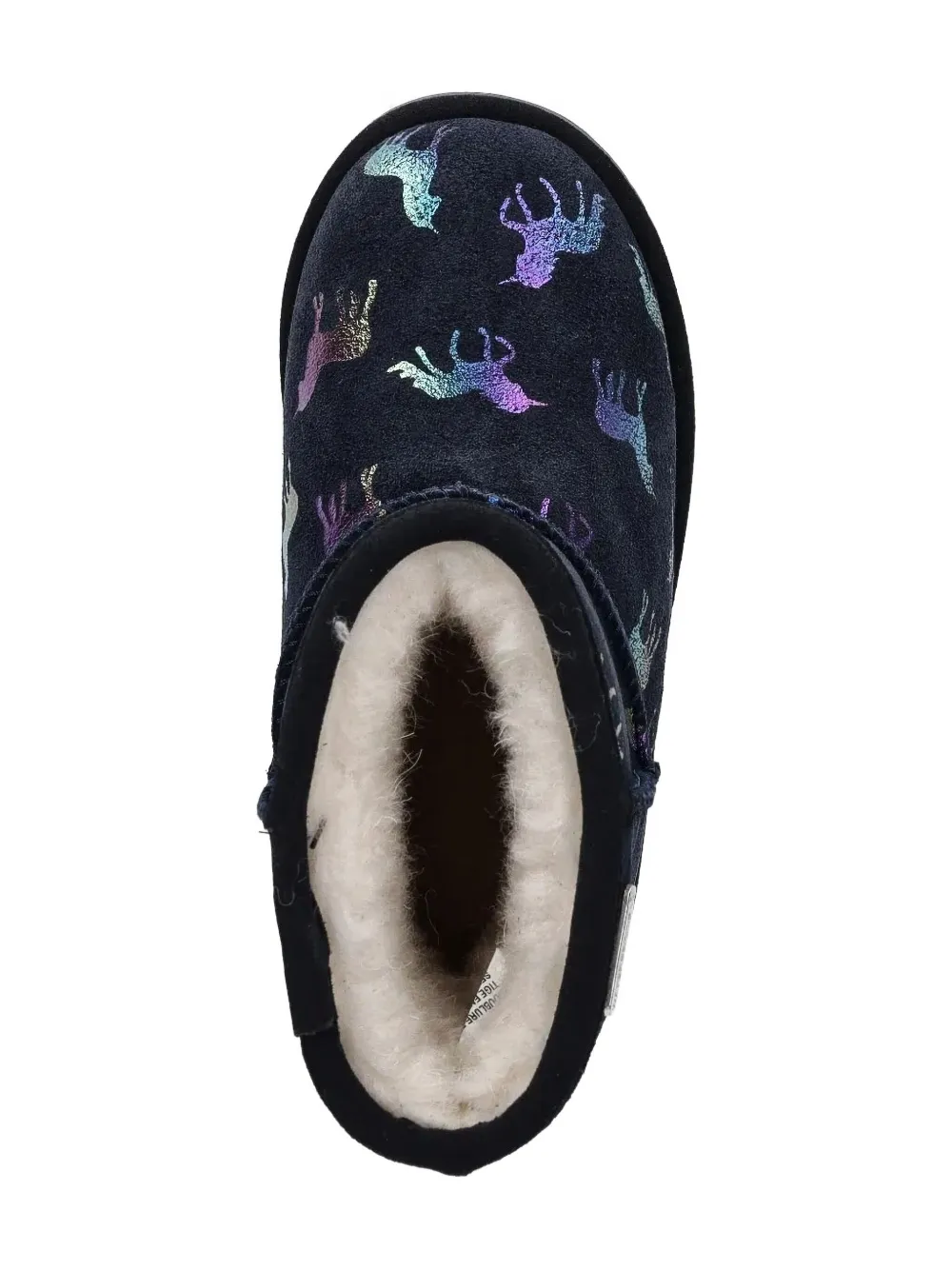 Emu Unicorn-print Boots In Blue