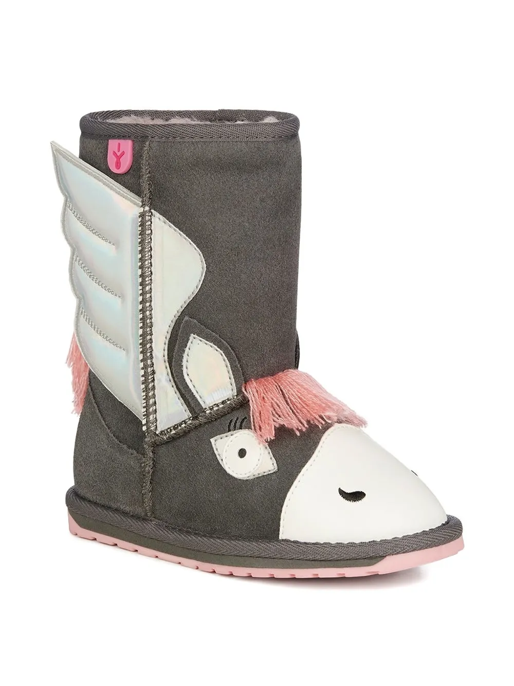 Emu Kids Pegasus slip-on boots Grey