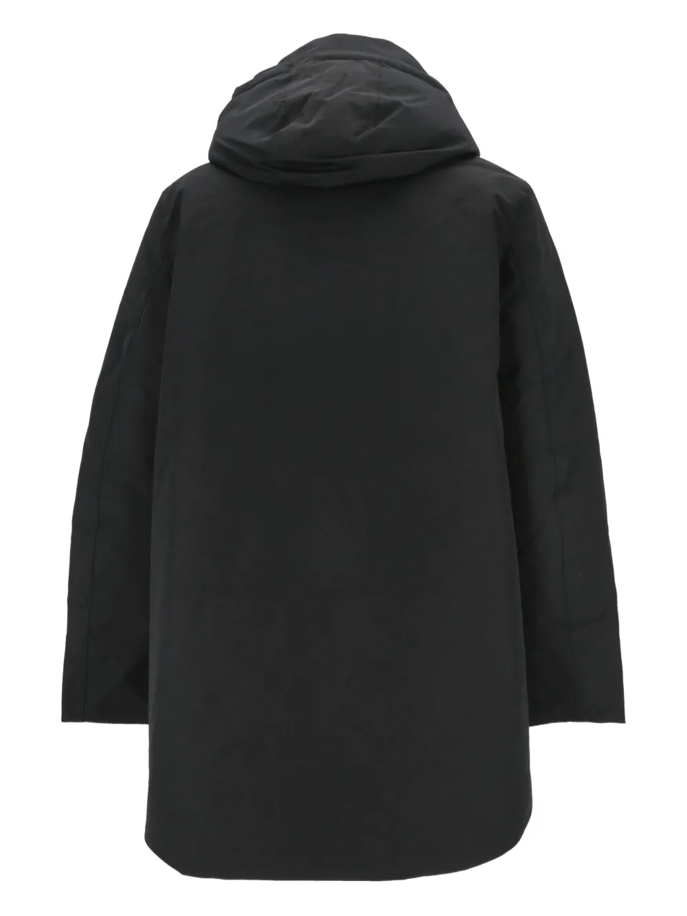 Ecoalf Jack met capuchon Zwart