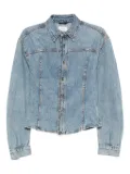 Haikure button-up denim jacket - Blue