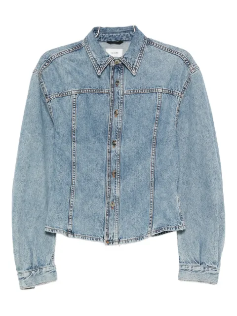 Haikure button-up denim jacket