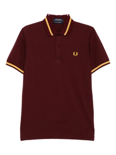 Fred Perry قميص بولو بأطراف مخيوطة