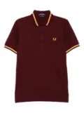 Fred Perry tipped polo shirt