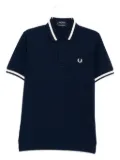 Fred Perry tipped polo shirt - Blue