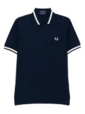 Fred Perry tipped polo shirt - Blue