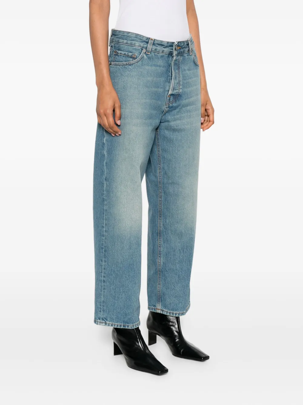Haikure cotton jeans Blauw