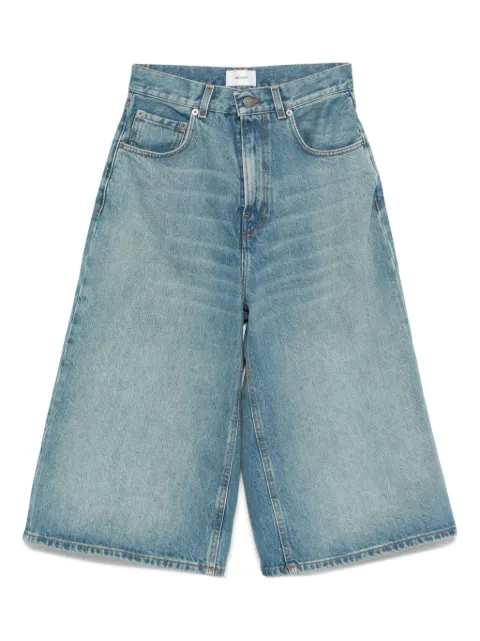 Haikure cotton denim shorts