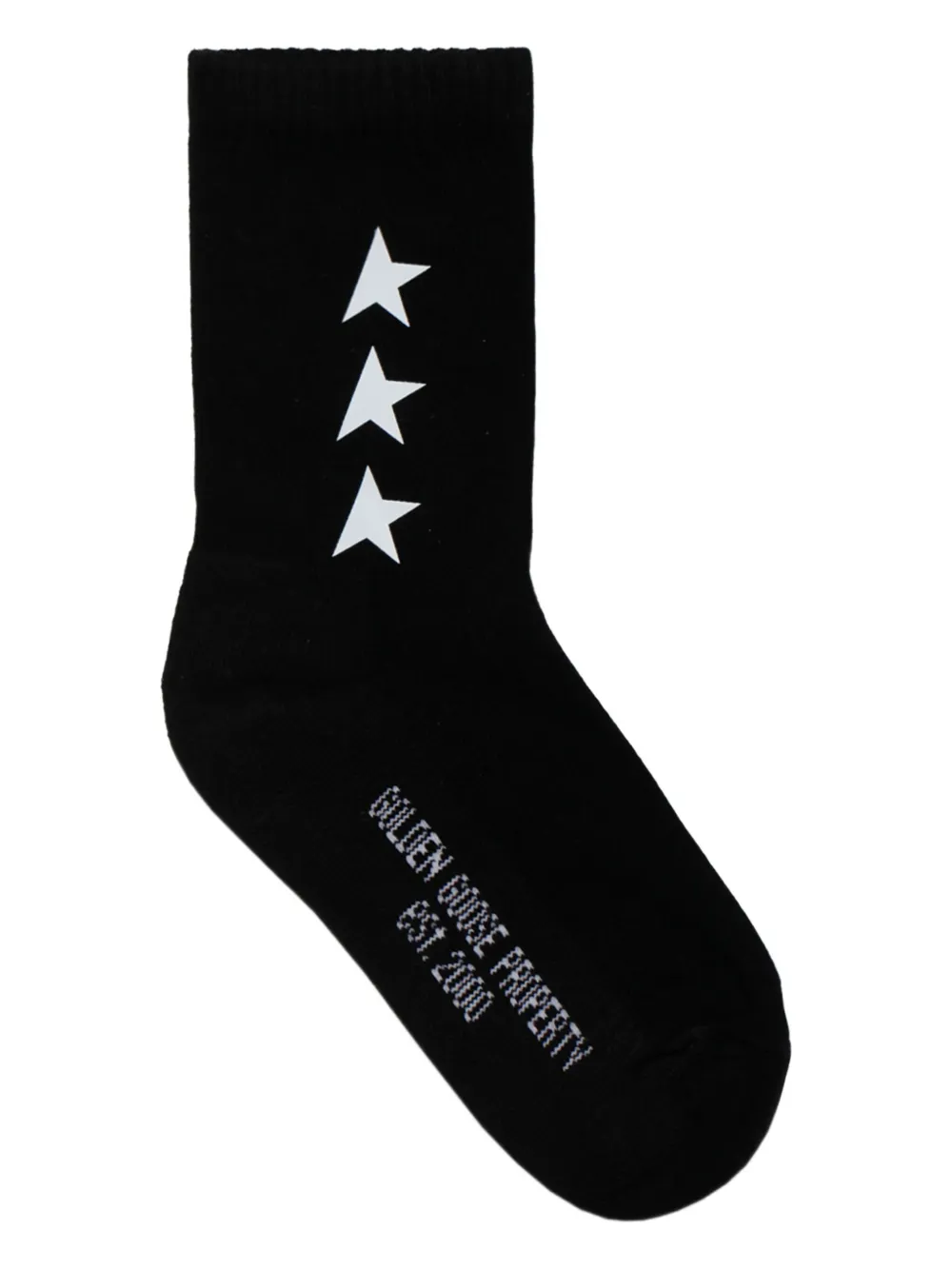 Golden Goose Star-print Socks In Multi