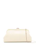 Jimmy Choo Skylar clasp chain clutch bag - Neutrals