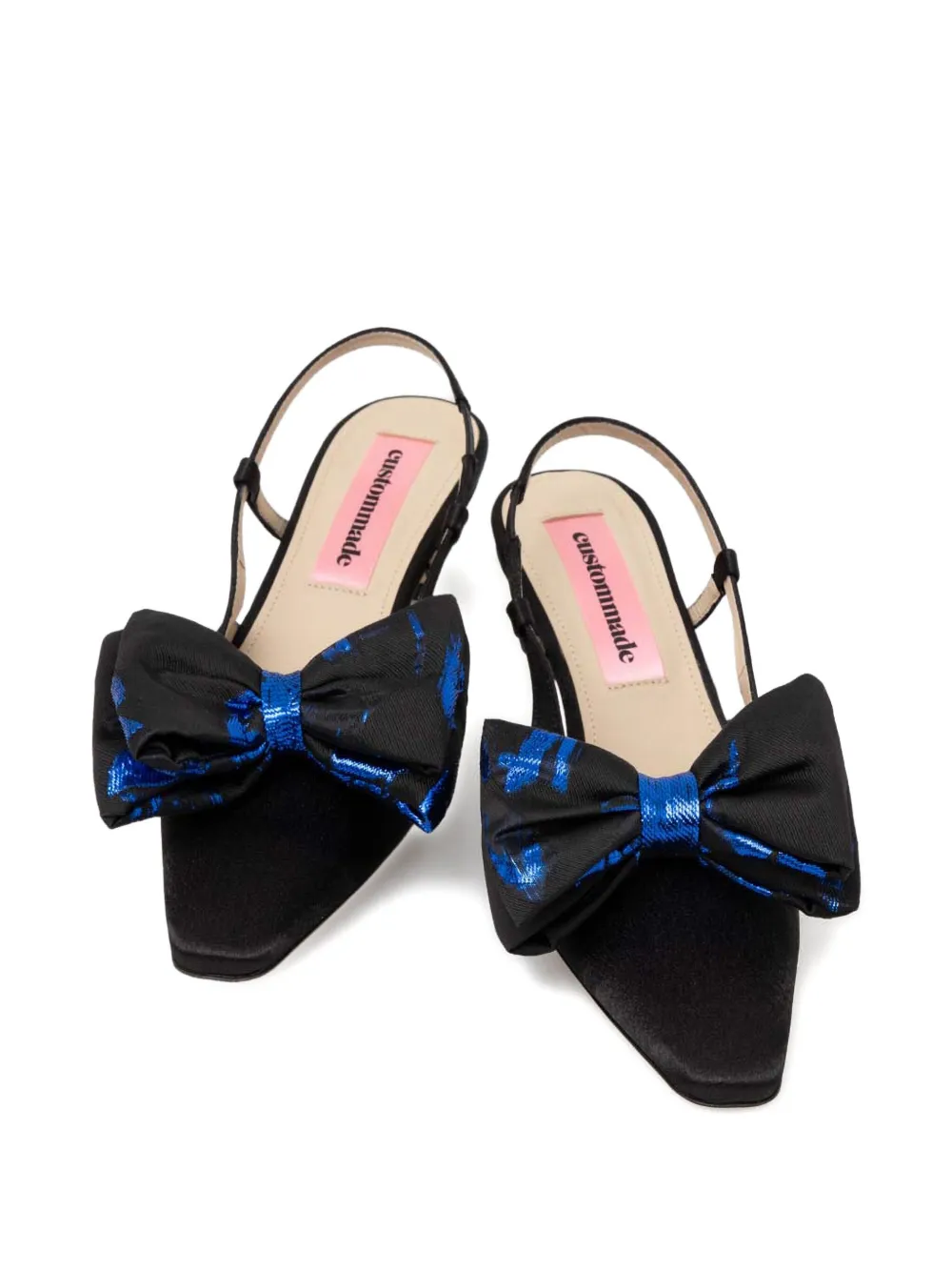 Custommade Anita slingback pumps Zwart