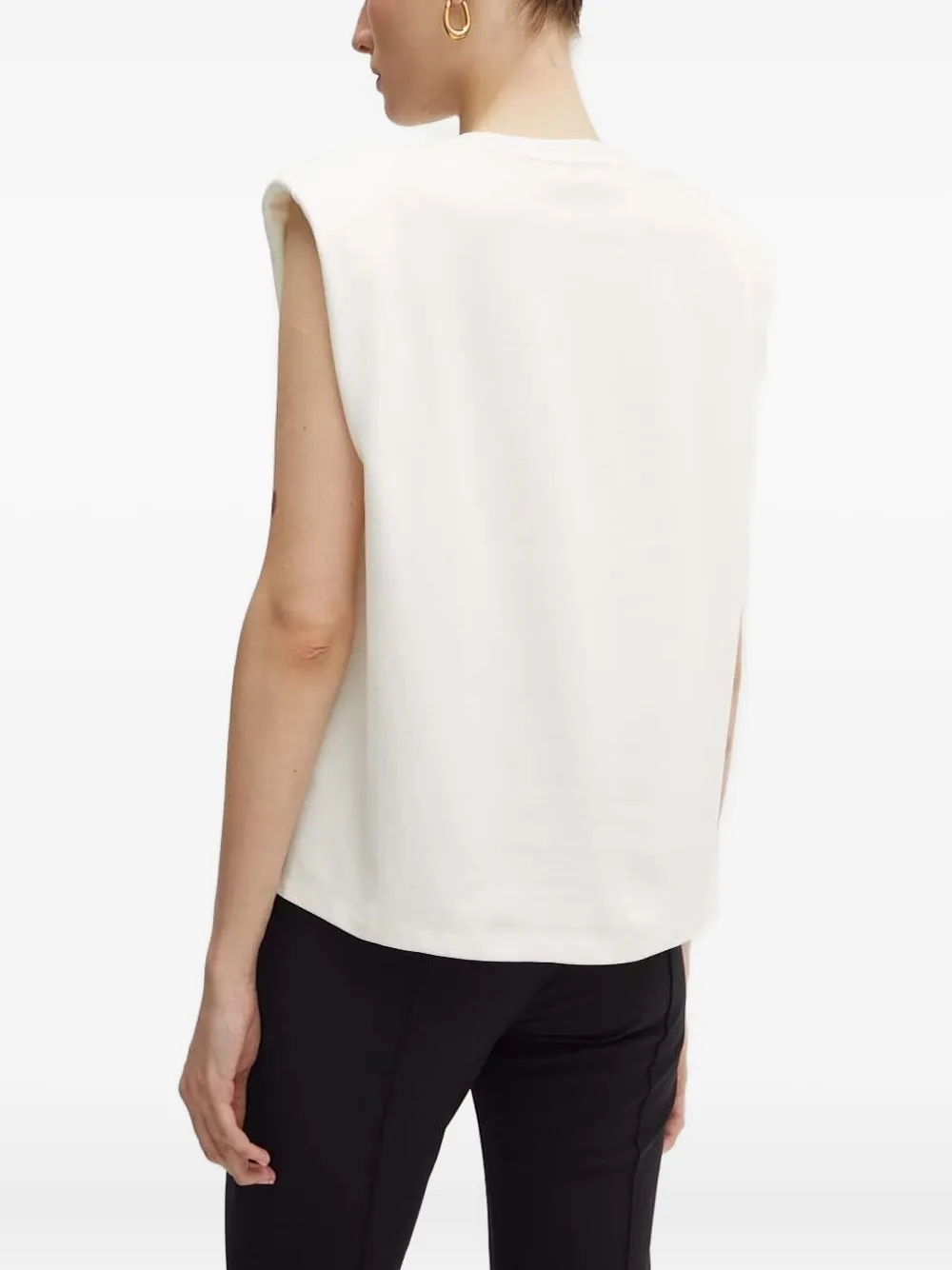 Custommade chest-pocket padded-shoulder vest | Vests & Tank Tops | Image 2