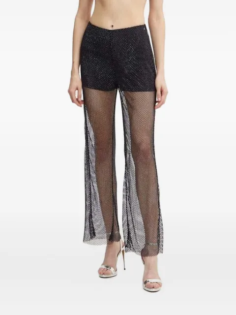 Custommade Petra beaded mesh trousers