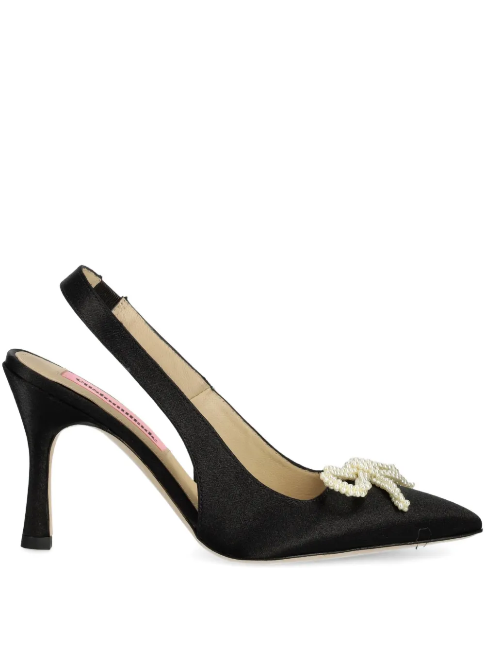 Custommade Ayanna slingback pumps | Black | Image 1