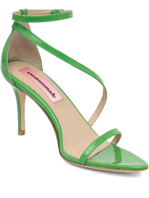 Custommade ankle-strap pointed-toe heeled sandals