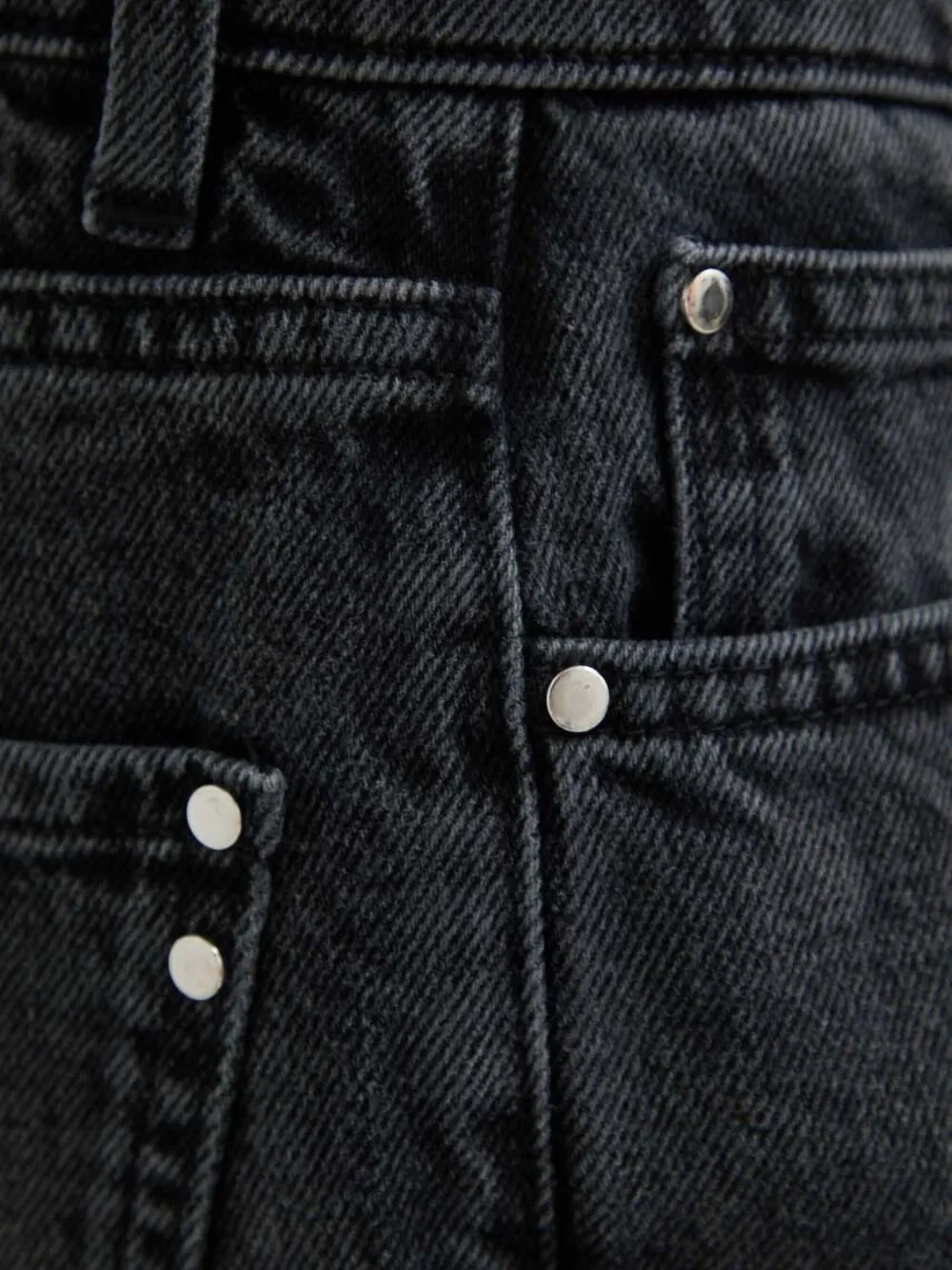 Custommade Straight-leg Jeans In Black