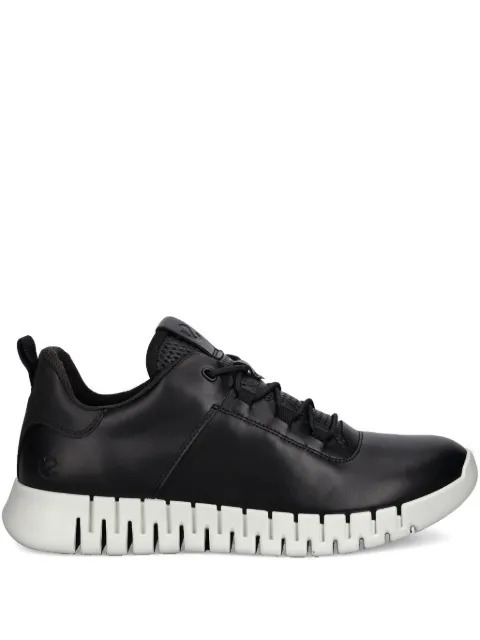 ECCO Gruuv leather sneakers