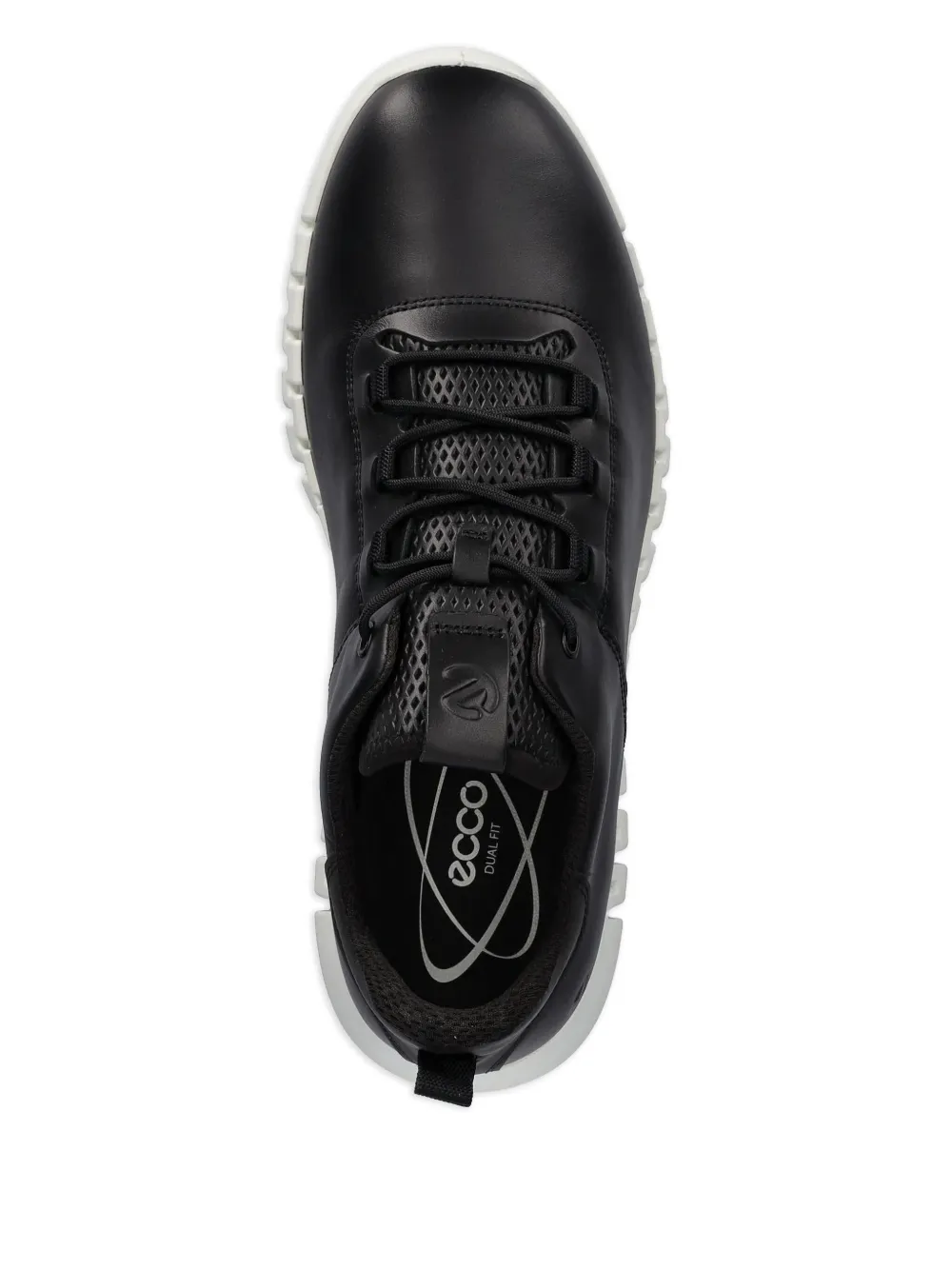 ECCO Gruuv leather sneakers Black