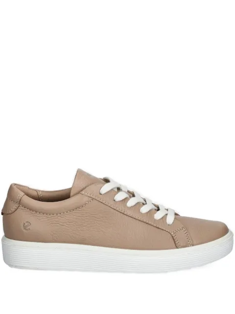 ECCO Soft 60 leather lace-up sneakers