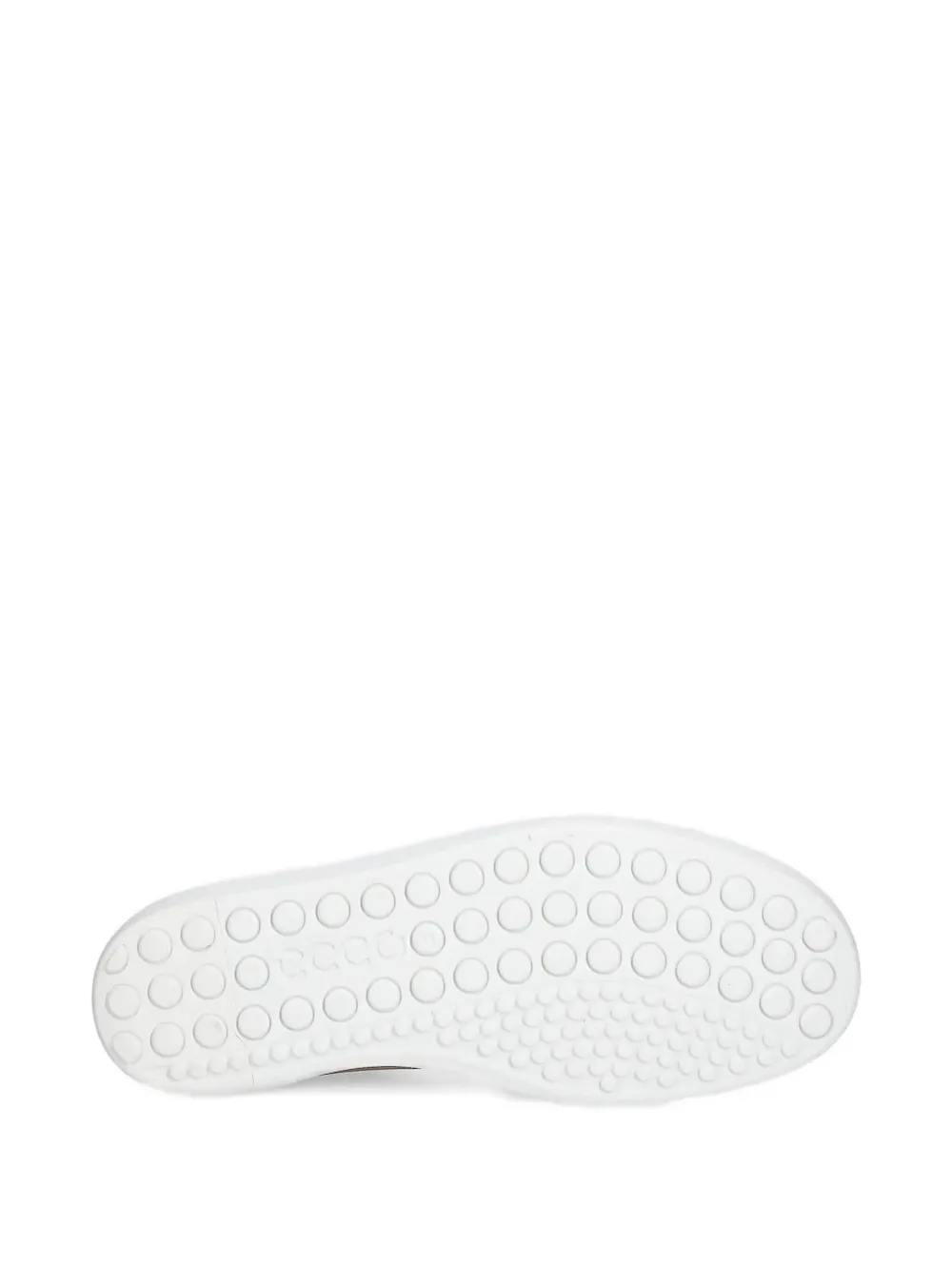 Ecco Soft 60 Leather Lace-up Sneakers In Neutral