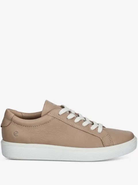 ECCO Soft 60 leather lace-up sneakers