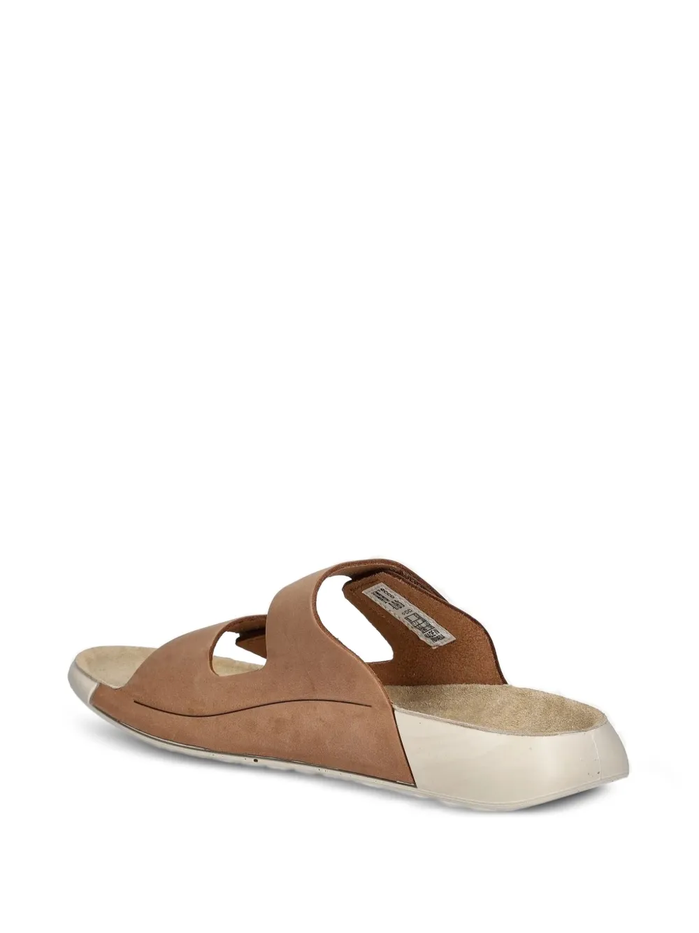 ECCO Cozmo double-strap leather slides | Image 2