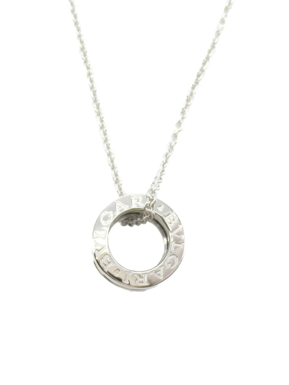 Bvlgari Pre-Owned collier Small B.zero1 en or blanc 18ct (2000-2020) | Image 2