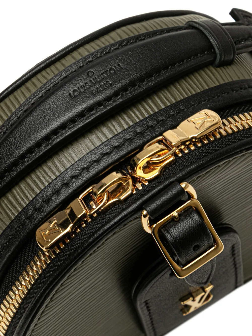 Pre-owned Louis Vuitton 2021-2025 Mini Epi Boite Chapeau Satchel