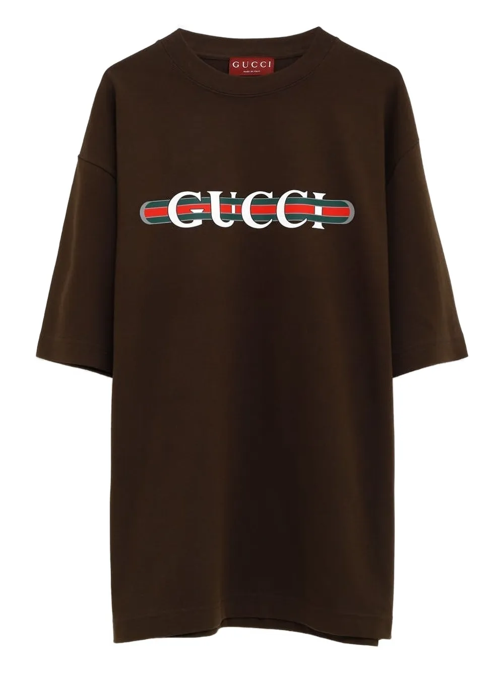 Gucci T-shirt met logoprint Zwart