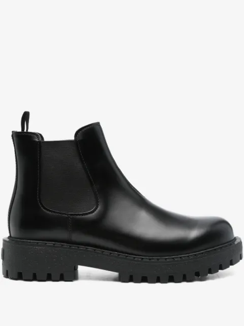 Prada leather Chelsea boots