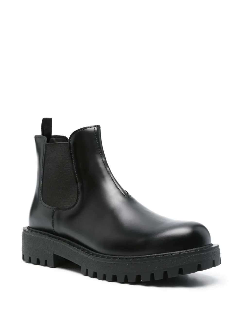 Prada 45mm leather Chelsea boots Zwart
