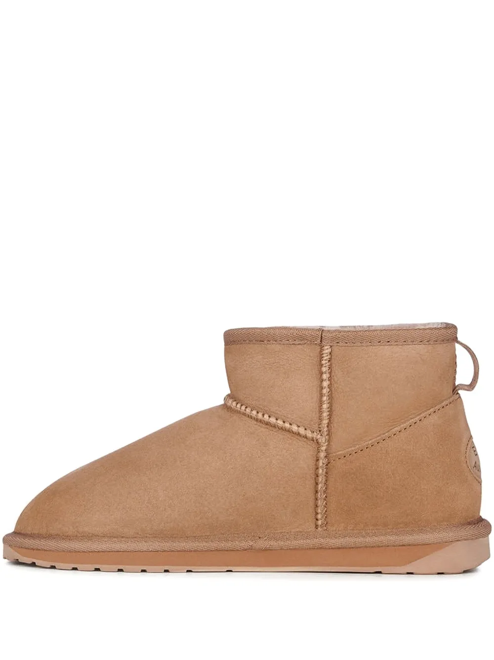 EMU AUSTRALIA sheepskin slip-on snow boots Brown