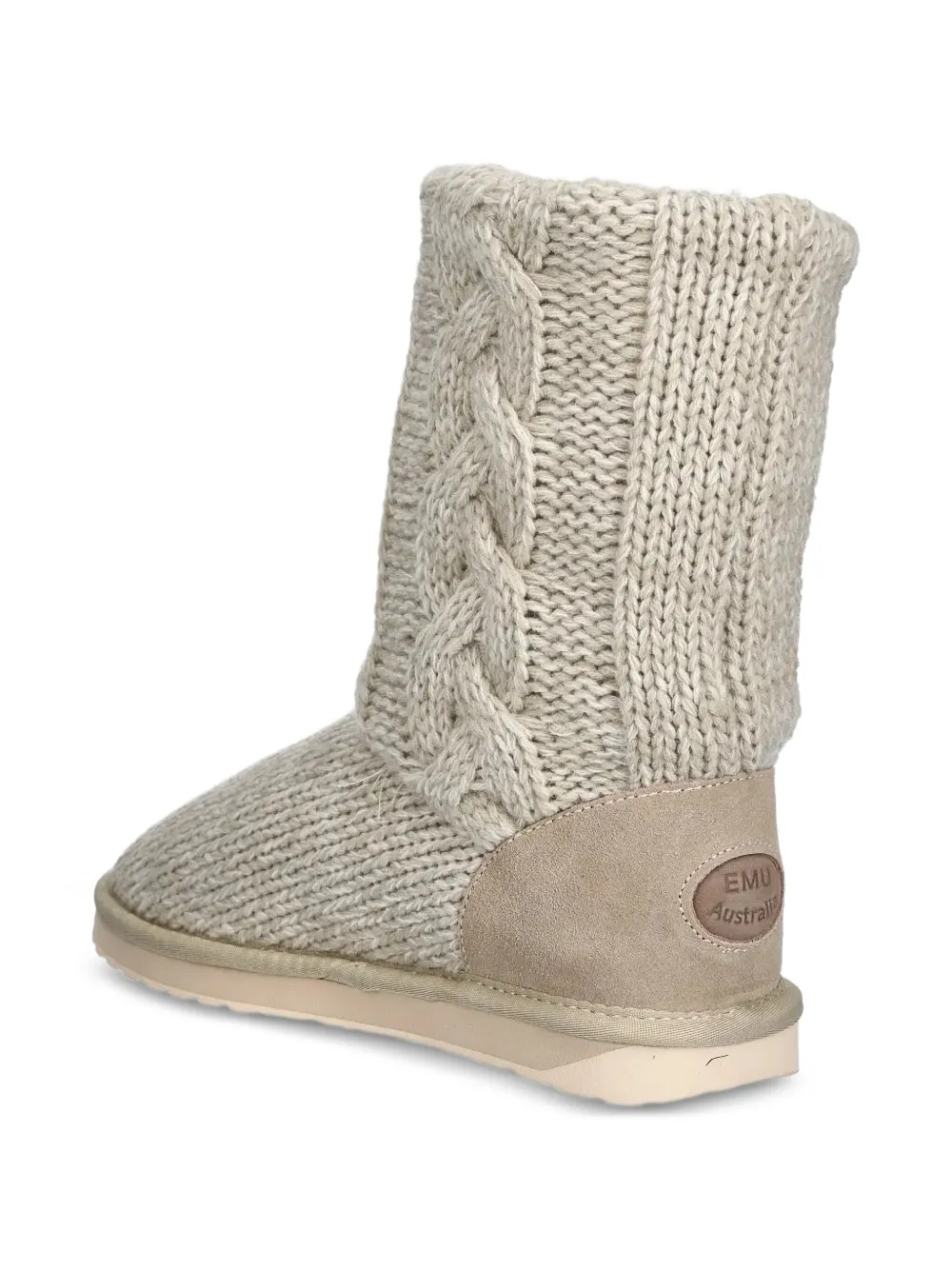 EMU AUSTRALIA cable-knit boots Neutrals