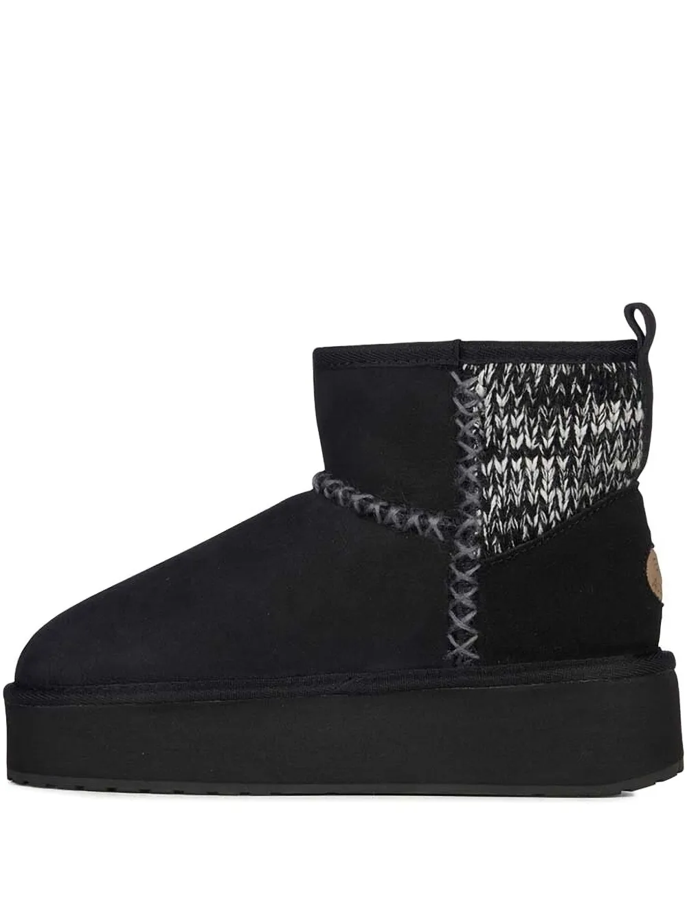 EMU AUSTRALIA logo-patch ankle boots Black