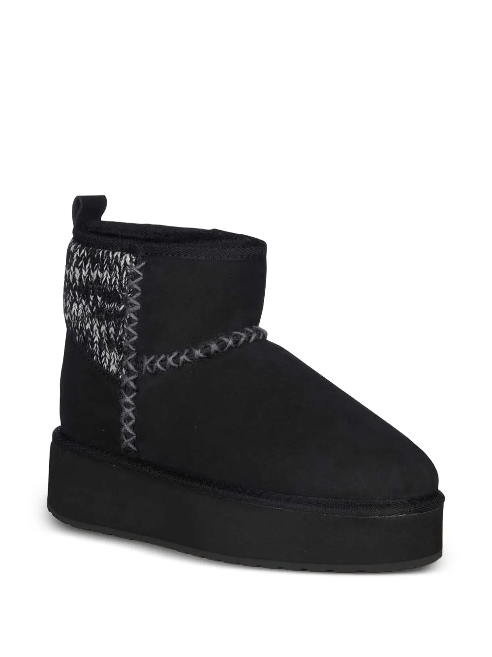 EMU AUSTRALIA logo-patch ankle boots Black