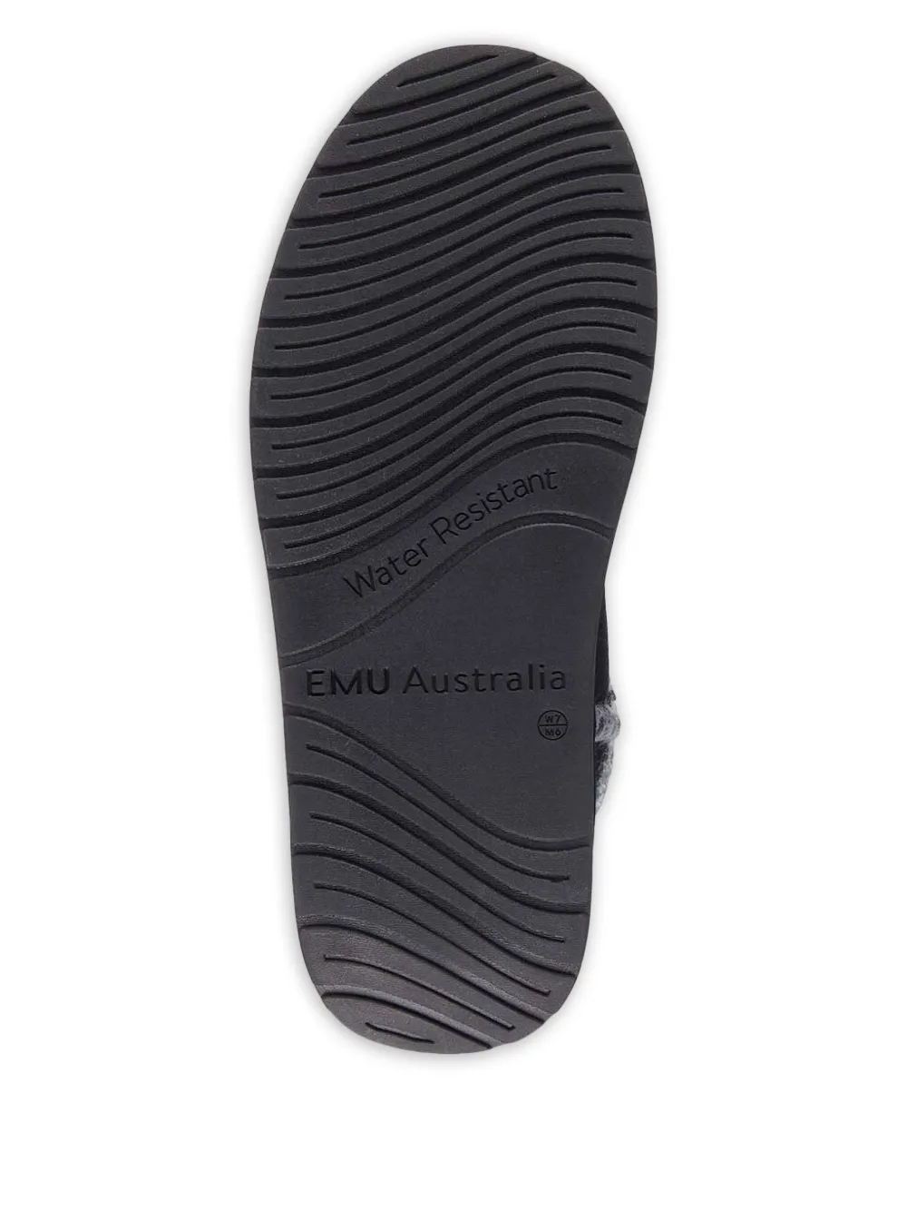 EMU AUSTRALIA logo-patch ankle boots Black