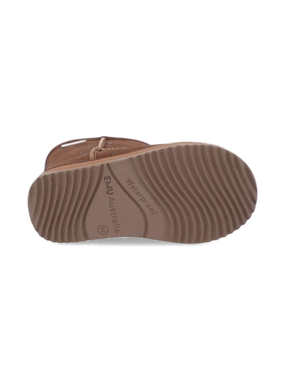 Emu Kids woodland-print boots Brown