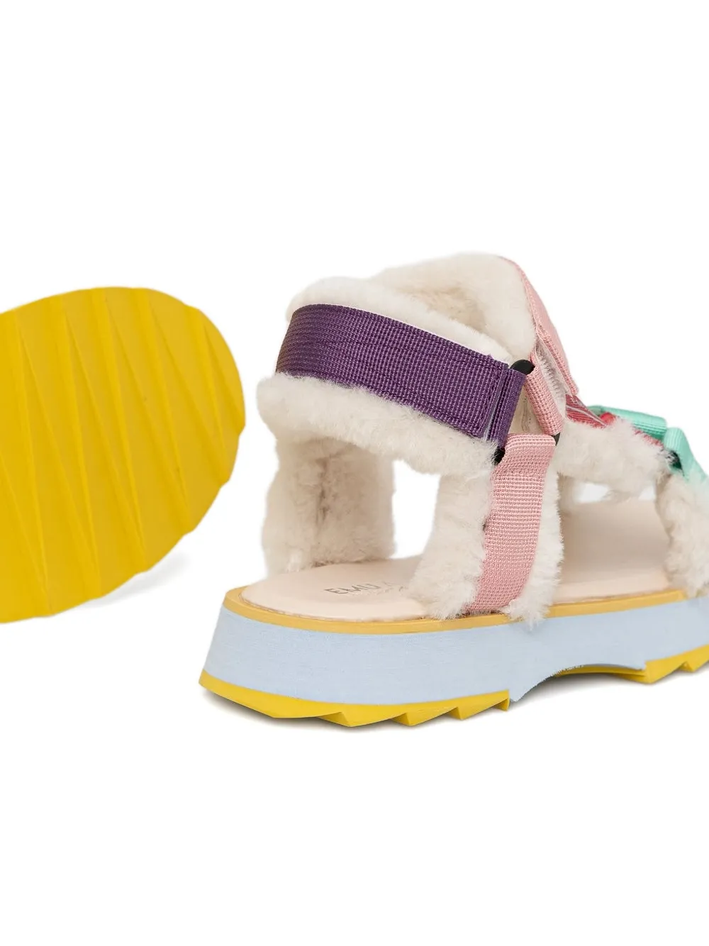 EMU AUSTRALIA shearling flat sandals | Flat Sandals | Image 2