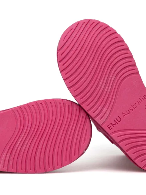 Emu Kids logo trim boots