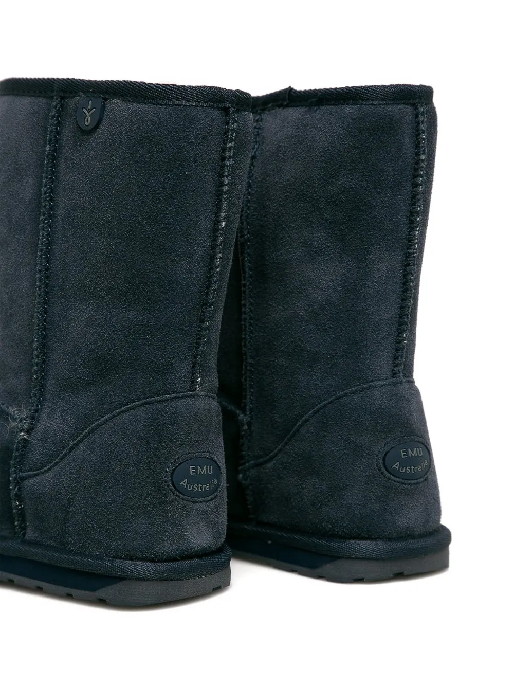 Emu Kids suede-upper boots Blue