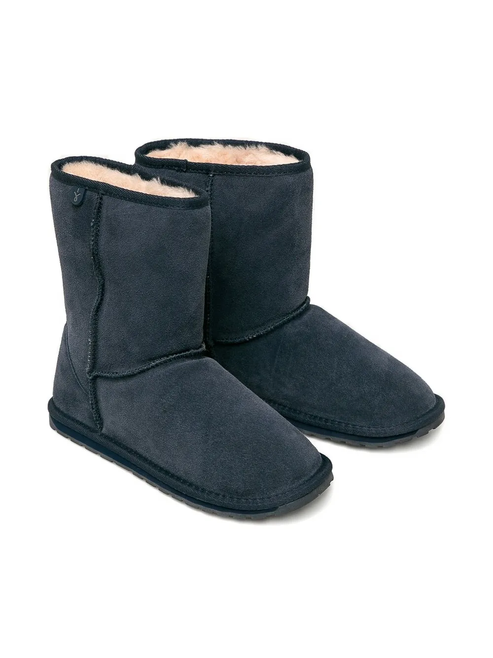 Emu Kids suede-upper boots Blue