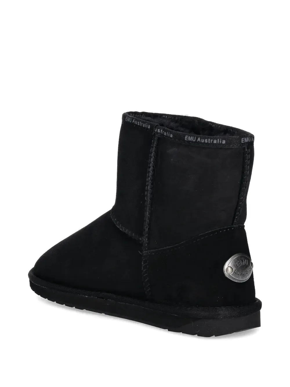 Emu Australia Sheepskin-lined Ankle Boots In Black