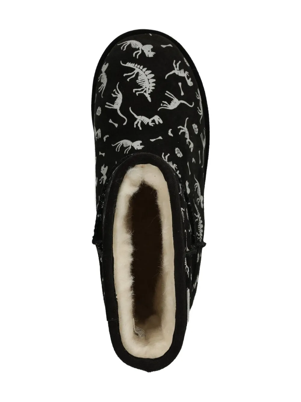 Emu Dinosaur-print Boots In Black
